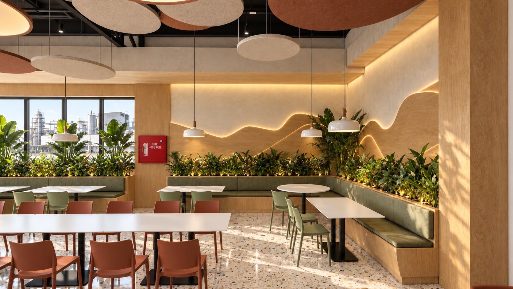 Ülker Çorlu Şekerleme Fabrikası Yemek Salonu — 8
